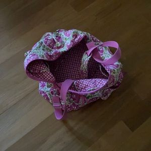 Vera Bradley duffel.